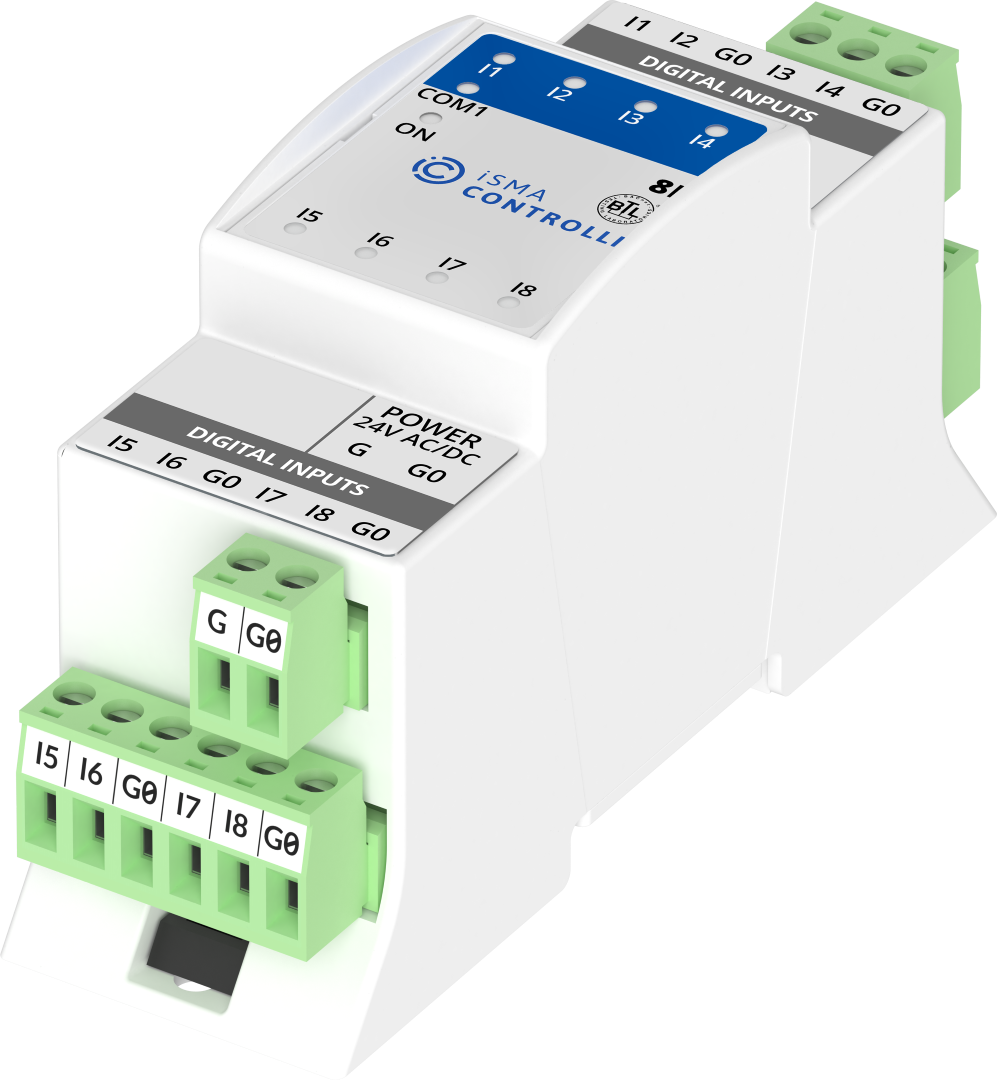 ISMA-B-8I MINI IO Mit 8DI | Alvasys Automation Ag